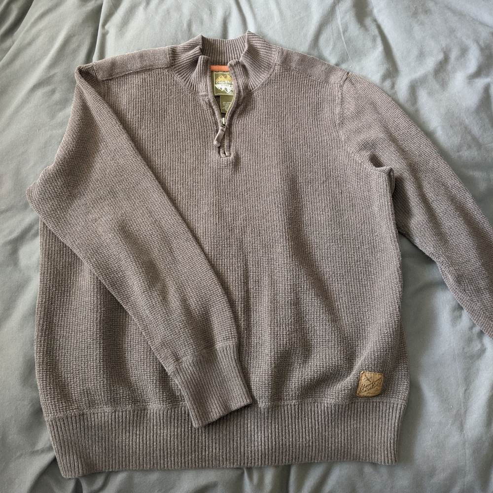 Men's Eddie Bauer brown sweater